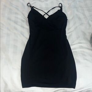 Elegant Black Women's Dress